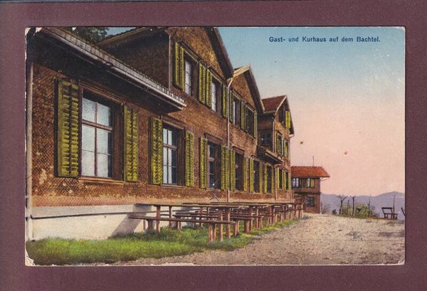 Gast- und Kurhaus auf dem BACHTEL - 1914
