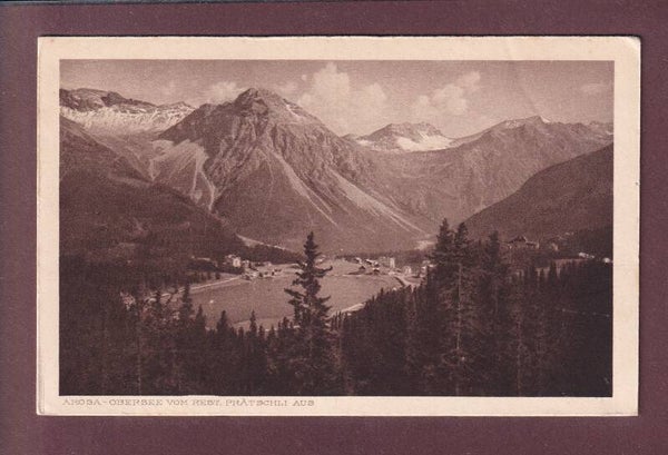 AROSA - OBERSEE vom Rest. Prätschli aus - 1917