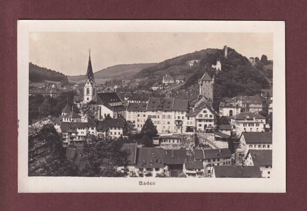 BADEN - Teilansicht - 1928