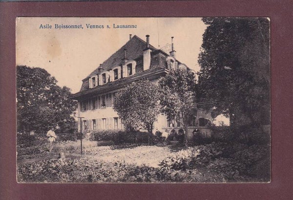 LAUSANNE - Vennes - Asile Boissonnet - 1913