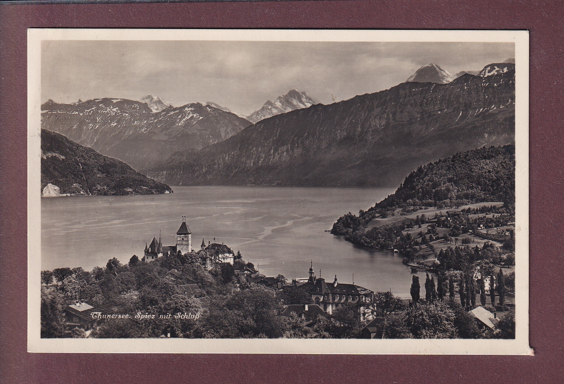 SPIEZ - Schloss - 1929