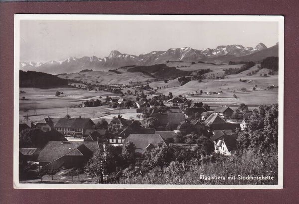 RIGGISBERG mit Stockhornkette - 1938