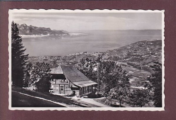 LES PLEÏADES sur Vevey - Restaurant - 1948