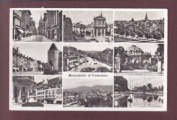 Souvenir d'YVERDON - 9 images - 1958