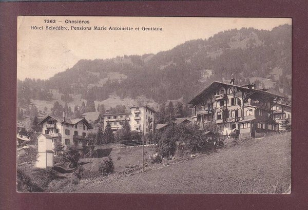 CHESIERES Hôtel Belvédère Pensions M. Antoinette - Gentiana