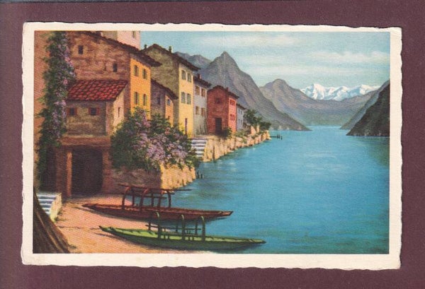 GANDRIA - Motivo del Pittore Serafino Giambonini - 1953