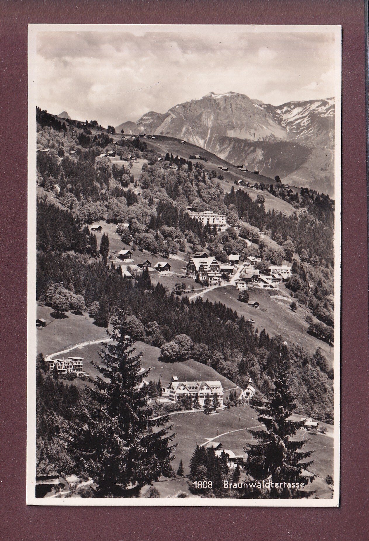 BRAUNWALD-TERRASSE - 1947