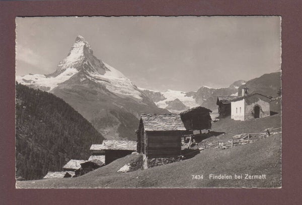 FINDELEN bei Zermatt - Matterhorn - 1942