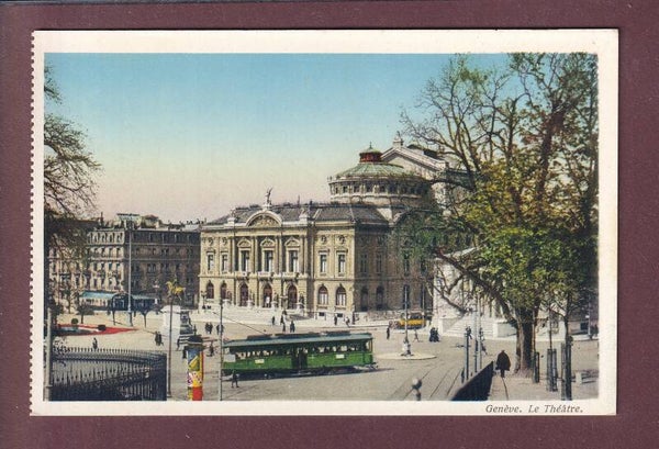 GENEVE - Le Théâtre - Tram