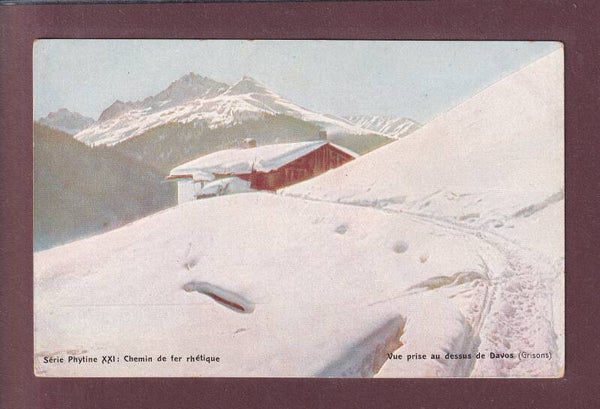 Vue prise au-dessus de DAVOS