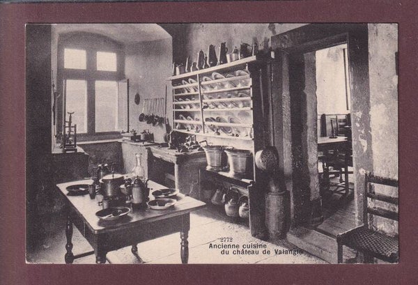 Château de VALANGIN - Ancienne cuisine
