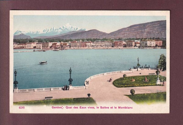 GENEVE - Quai des Eaux-Vives