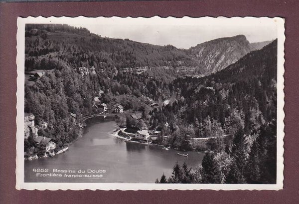 BASSINS DU DOUBS - Frontière