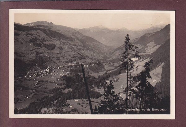 CHAMPERY vu de Bonaveau