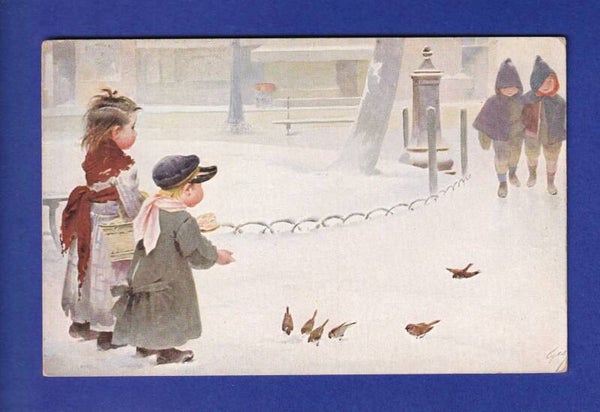 ENFANT - Du pain aux oiseaux