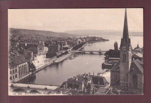 ZÜRICH - Blick auf den See