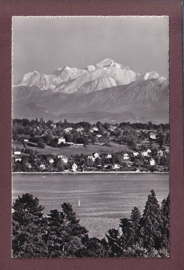 GENEVE - Mont-Blanc et Coteau de Cologny
