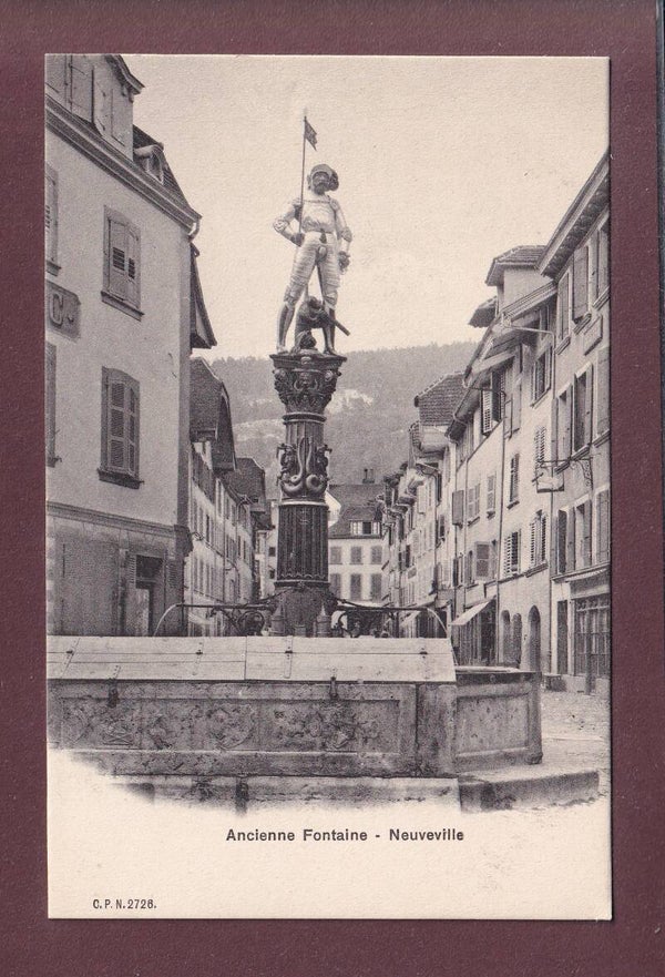 LA NEUVEVILLE - Ancienne Fontaine