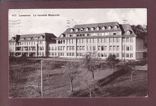 LAUSANNE - La nouvelle maternité - 1917