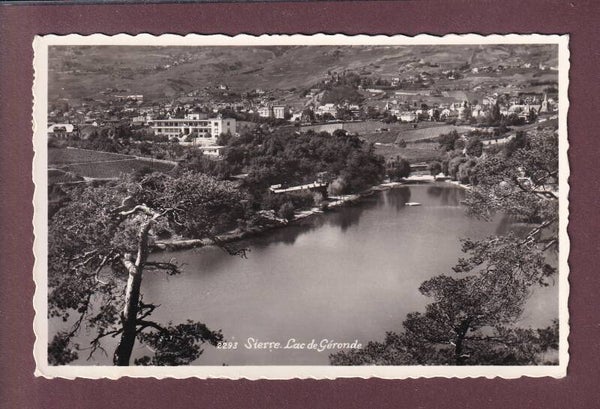 SIERRE - Lac de Géronde - 1962