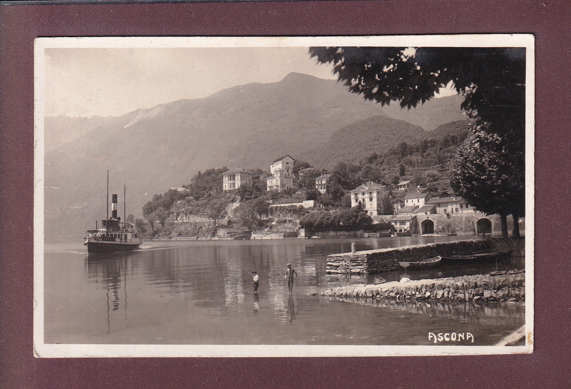 ASCONA - Nave - 1923