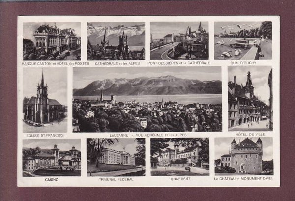 LAUSANNE - 11 images - 1930