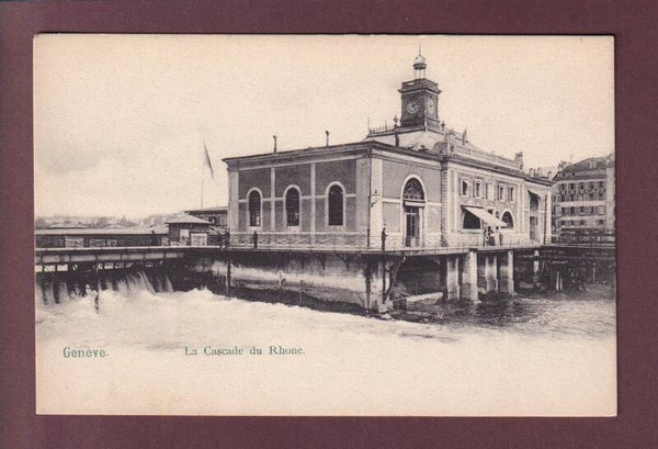 GENEVE - Cascade du Rhône