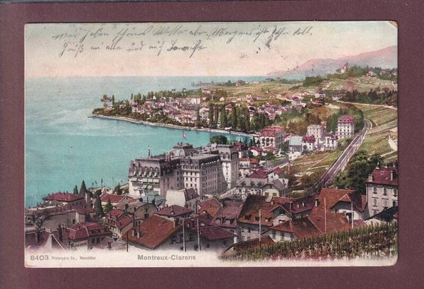 MONTREUX - CLARENS - 1907