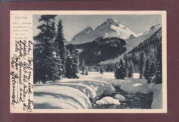 AROSA - Furkhörner - 1917