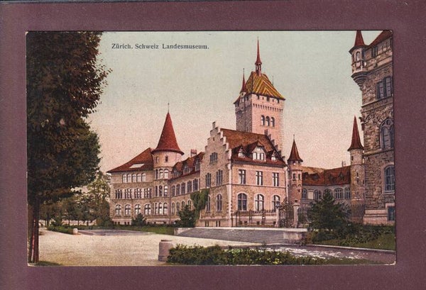 ZÜRICH - Landesmuseum - 1915