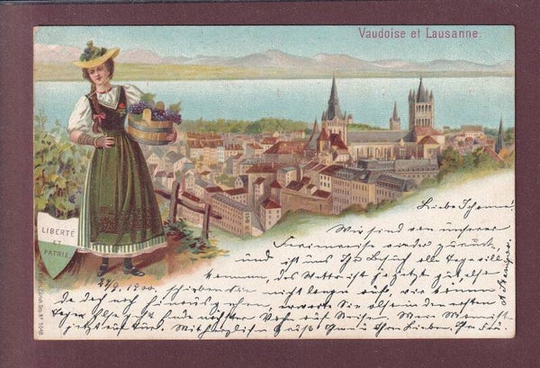 Vaudoise et LAUSANNE - 1900