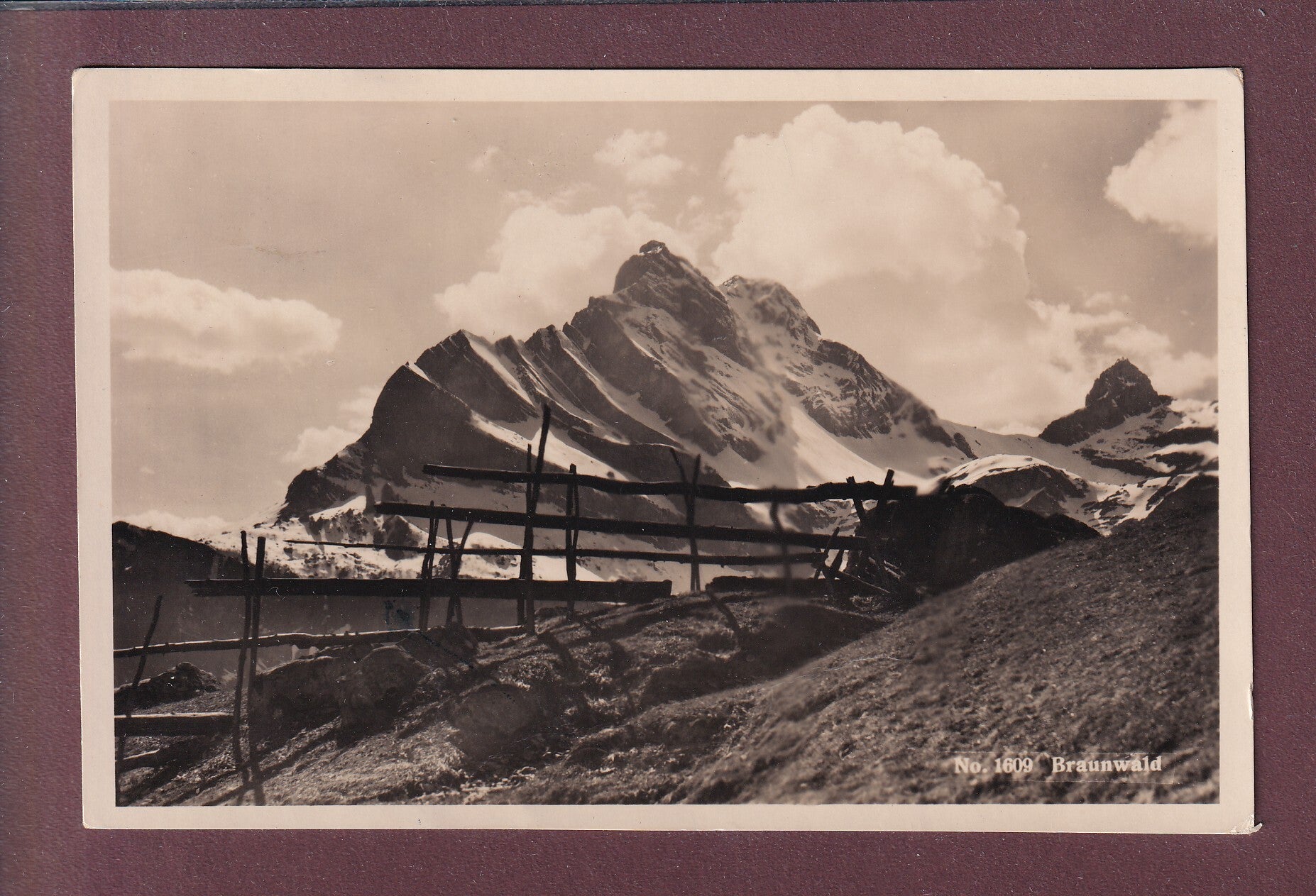 BRAUNWALD - 1947 // Falte //