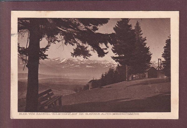 Blick vom BACHTEL-KULM - 1922