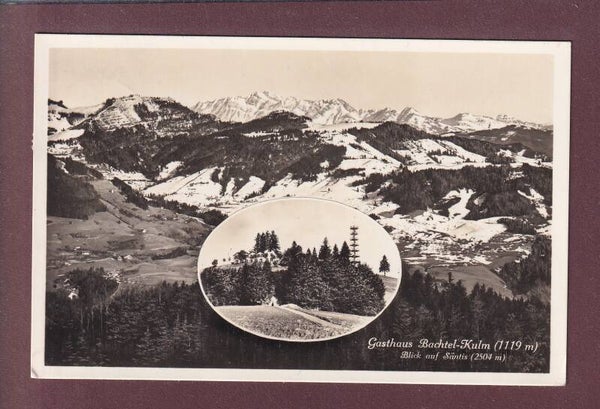 Gasthaus BACHTEL-KULM - Säntis - 1939