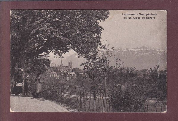 LAUSANNE - Vue générale - Animé