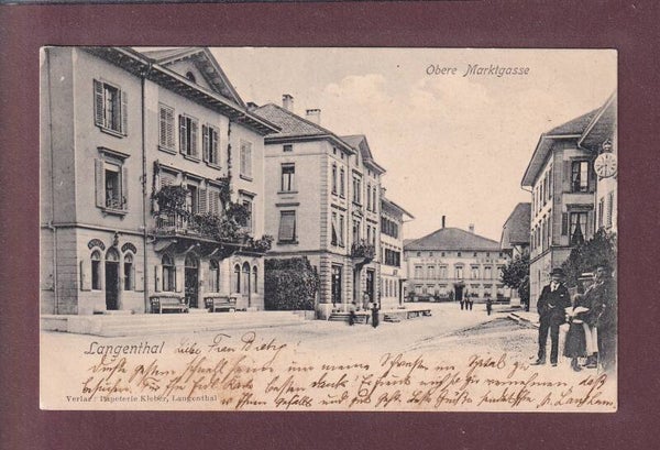 LANGENTHAL - Obere Marktgasse - 1905