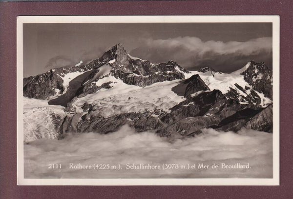 ROTHORN - SCHALLINHORN - 1934