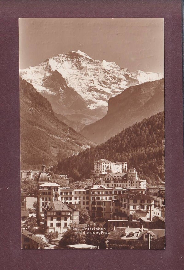 INTERLAKEN - Jungfrau - 1925