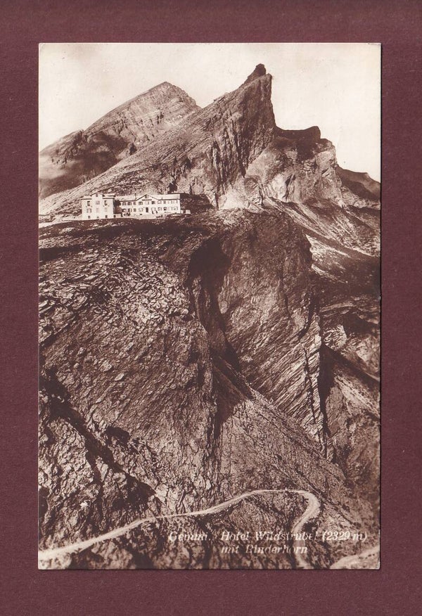 GEMMI - Hotel Wildstrubel - Rinderhorn - 1923