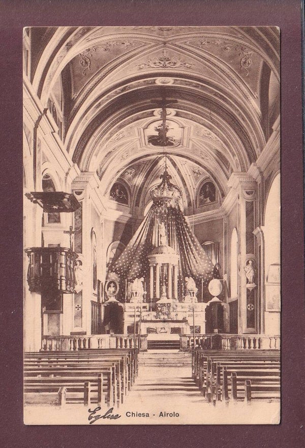 AIROLO - Chiesa - 1912
