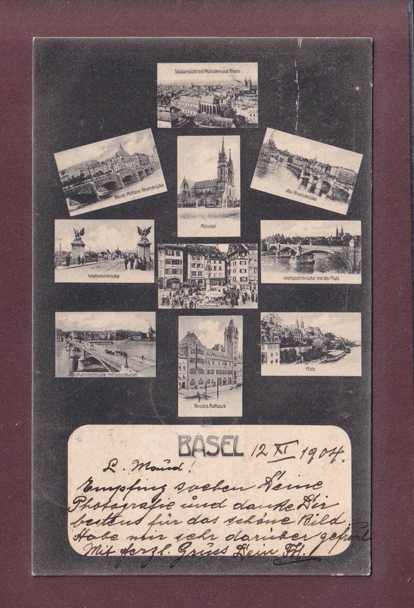 BASEL - 10 Bilder - 1904