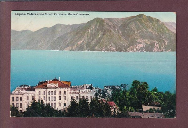 LUGANO - Monte Caprino - Monte Generoso