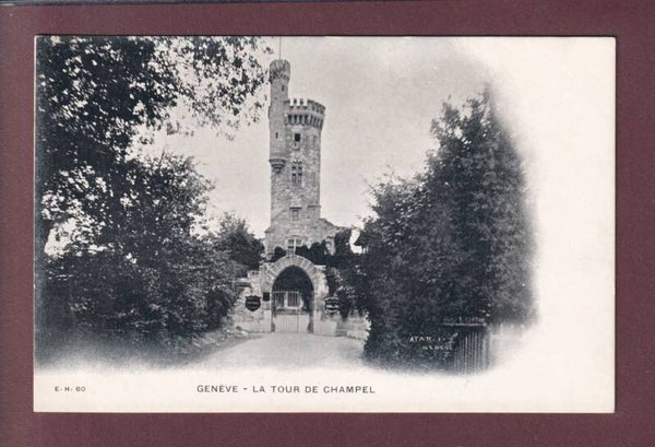 GENEVE - Tour de Champel