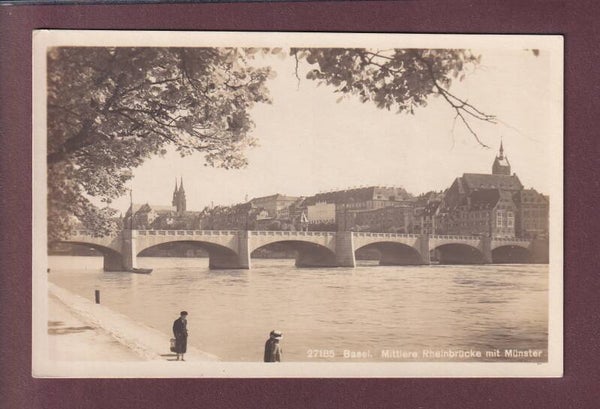 BASEL - Mittlere Rheinbrücke