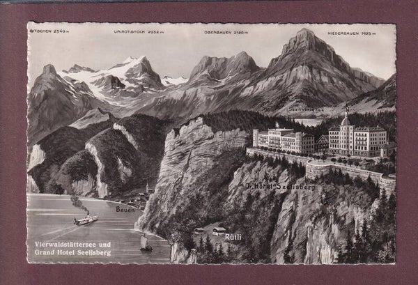 GRAND HOTEL SEELISBERG und Umgebung - 1941