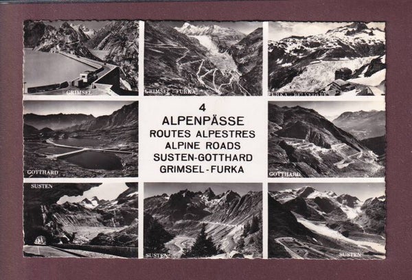 Schweiz - ALPENPÄSSE - 1953