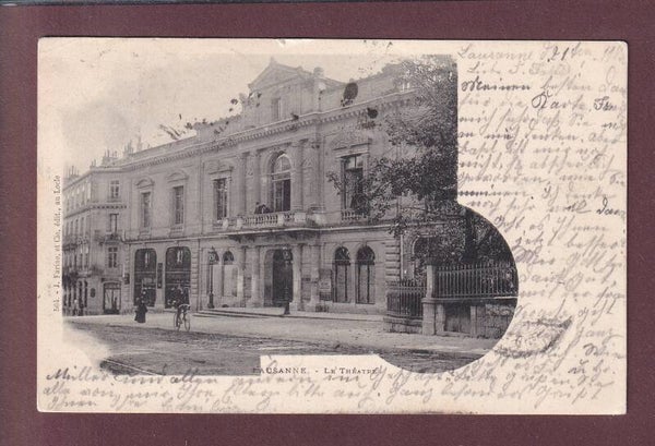 LAUSANNE - Le Théâtre - 1903