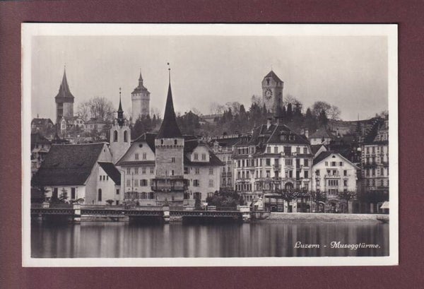LUZERN - Museggtürme - Sautier Bank