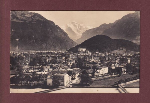 INTERLAKEN - Jungfrau - 1923