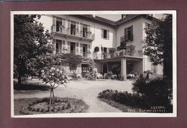 ASCONA - Pension Schweizerhof - 1929